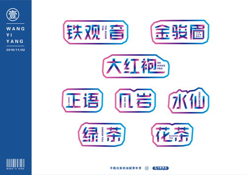 探討日春茶業產品名稱的字體設計 阿壹原創與字若教育的融合之道